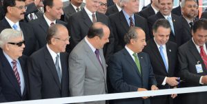 Ing. Héctor Murguía Lardizabal, Lic. César Duarte Jáquez, Lic. Felipe Calderon Hinojosa, Lic. Bruno Ferrari, Lic. Carlos Chavira Rodríguez